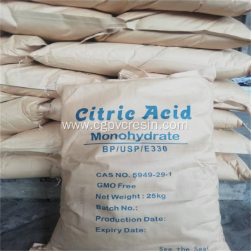 Food Grade Acidulant Citric Acid Monohydrate